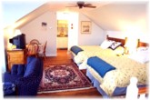 Firedance Country Inn Bed and Breakfast's luxury waterfront Housekeeping Suite overlooking the West River.