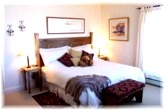 Firedance Country Inn Bed and Breakfast's luxury waterfront King Suite overlooking the West River.